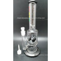 Wholesale New Design Glass Water Pipe with 5 Tyre Perc and Double Showerhead Inliner